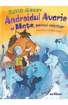 Androidul avarie si Mate, porcul cazator