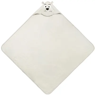 Prosop cu glugă Sensillo - Water Friends, urs, 100 х 100 cm