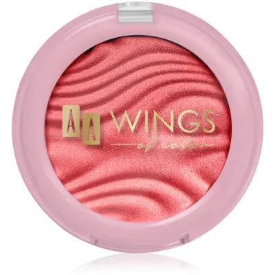 AA Wings of Color Blush & Go fard de obraz compact culoare 03 Coral Pink 4.5 g