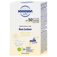 Lotiune pentru copii cu protectie solara SPF50+, Sanosan | 100 ml