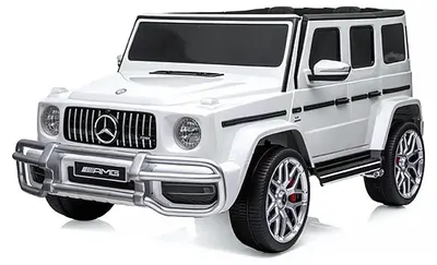 Jeep electric Chipolino - Mercedes G63, alb