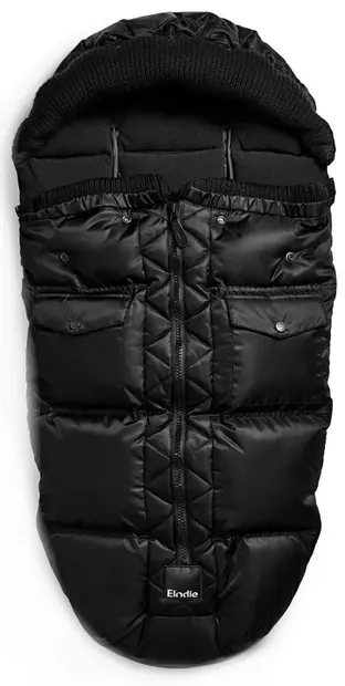 Sac de iarnă pentru cărucior Elodie - Black