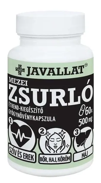 Coada-calului poloneză, 500 mg, 60 capsule, Javallat