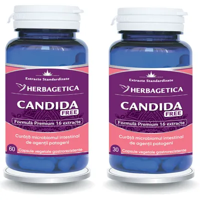 Pachet Candida Free 60cps+30cps
