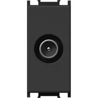 Modul Priza TV capat 1M negru, TEM Modul TEM-KM11SB-U