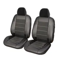 Huse scaun Exclusive Leather si Alcantara-Set 2 buc