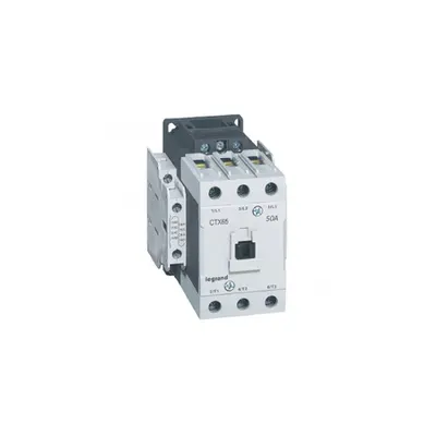 Contactor tripolar CTX³ 65 - 50 A - 24 V= - 2 NO + 2 NC - lug terminals