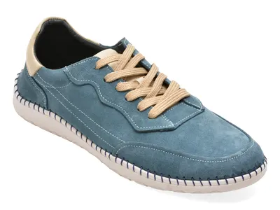 Pantofi sport GRYXX albastri, 74034, din piele intoarsa