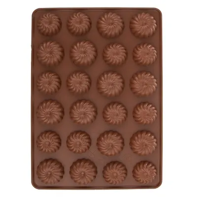 Formă de copt pentru mini-prăjiturele Bundt din silicon 22x32 cm – Orion