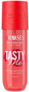 Nature of Agiva RosesSpray parfumat pentru păr și corp Tasty Me, 150 ml