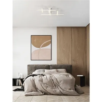 Plafoniera PACE Triac Dimabil Nisipiu Alb Aluminiu & Acrylic LED 42 Wat 220-240Volt 2373Lm 3000K IP20