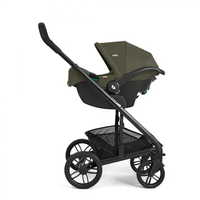 Scoica auto i-Snug 2 cu tetiera reglabila, 40-75 cm, Fern, testata ADAC si certificata R129