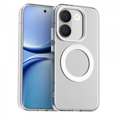 Husa MagSafe pentru Xiaomi Poco X8 Pro, Techsuit, CandyCase, Alba