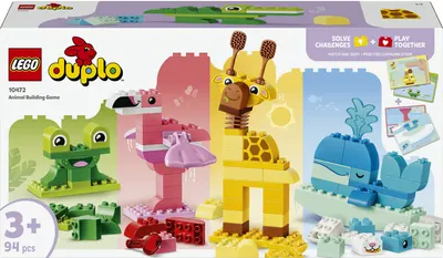 Constructor LEGO Duplo Town - Joc de construit animale (10472)