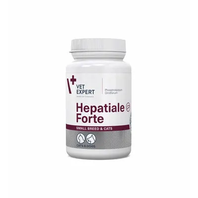Supliment pentru caini si pisici cu afectiuni hepatice Vet Expert Hepatiale Forte Small Breed Twist-Off, 40 capsule