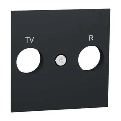 Noua Unica, Capac priza TV/R antracit