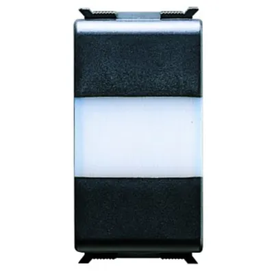 Indicator Lamp - 12/24/250 V - Single - Transparent - 1 Modul - Playbus