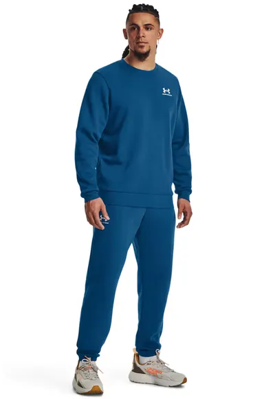 Bluza de trening pentru antrenament Icon - Alb/Albastru petrol