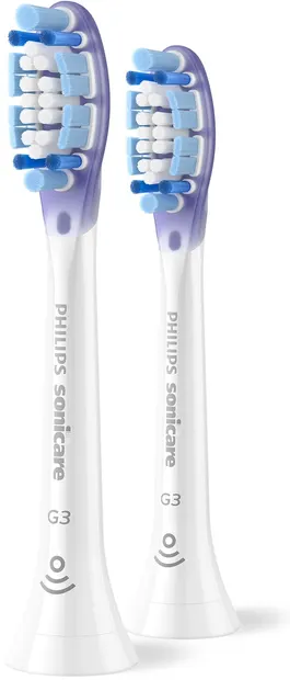 Capete de rezervă Philips Sonicare - G3 Premium Gum Care HX9052/17, 2 bucăți, albe