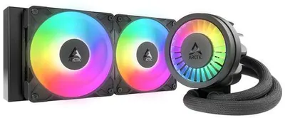 Răcitor cu lichid Arctic - Liquid Freezer III 240 A-RGB, 2x 120 mm, negru