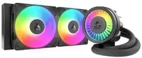 Răcitor cu lichid Arctic - Liquid Freezer III 240 A-RGB, 2x 120 mm, negru