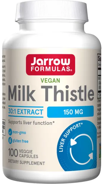 Milk Thistle Silymarin, 150 mg, 100 capsule, Jarrow Formulas
