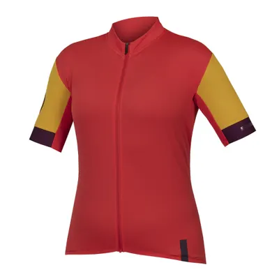 Endura Wms FS260 tricou ciclism mâneci scurte Pomegranate M