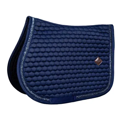 Kentucky Zadeldek Glitter Band Blauw