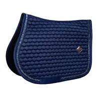 Kentucky Zadeldek Glitter Band Blauw -