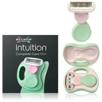 Wilkinson Sword Intuition Complete Mini aparat de barbierit pentru calatorie cu sac