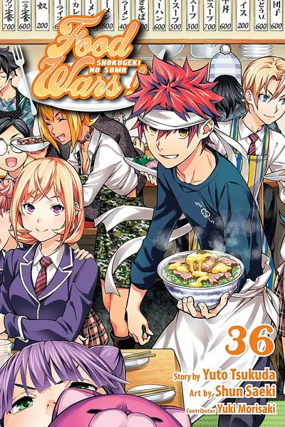 Food Wars! Shokugeki no Soma, Vol. 36