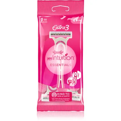 Wilkinson Sword My Intuition Extra 3 aparat de ras de unică folosință Essentials 4 buc