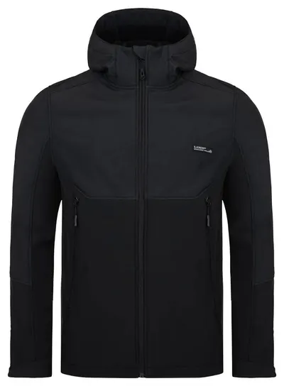 Jachetă softshell bărbați Loap Lupp Black