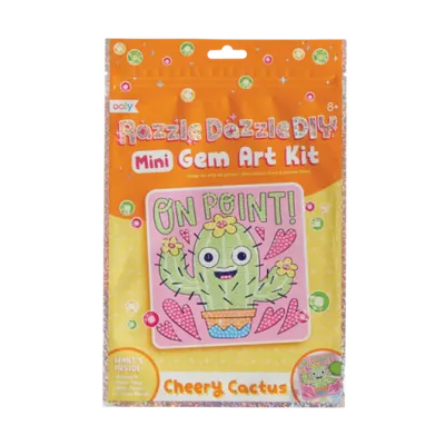 Mini Atelier creativ DIY cu diamante - Cheery Cactus