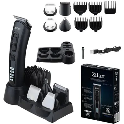 Aparat de Tuns Uranus, 10 in 1, Afisaj LED, Capete Detasabile