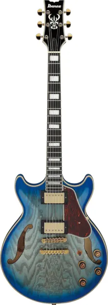 Chitară electrică Ibanez - Artcore Expressionist, AM93QAJBB, Jet Blue Burst
