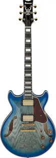 Chitară electrică Ibanez - Artcore Expressionist, AM93QAJBB, Jet Blue Burst