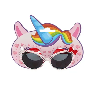 Ochelari de soare pentru copii, model cat-eye alb cu buline roșii și fundiță decorativă