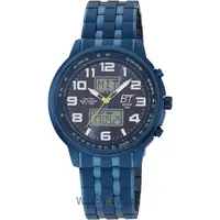 Ceas ETT Eco Tech Time ETT Eco Tech Time EGS-11735-32M Mens Watch Solar Drive Radio-controlled 48mm 10ATM