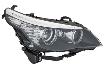 Far Dreapta (D1S H8 PY21W, electric, cu motor, Bi-Xenon, culoare semnalizator: transparent) potrivit BMW Seria 5 (E60), 5 (E61) 02.07-12.10