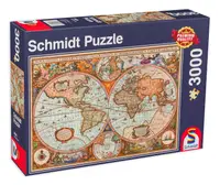 Puzzle Schmidt din 3000 de piese - Ancient World Map