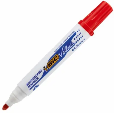 Marker pentru tablă albă BIC Velleda - 5.0 mm, roşu