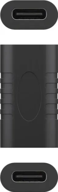 Adaptor USB 3.1 tip C M-M negru, Goobay 45401