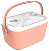 Geantă frigorifică Atlantic - Bubble PB2, pasiv, 20 l, roz