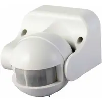 Senzor de miscare, montaj aparent, orientabil, alb, IP44