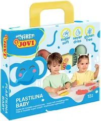 Set plastilină Jovi Baby - 4 culori x 38 g