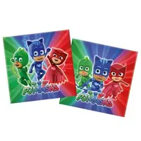 Servetele petrecere pj mask 33x33 cm Procos PR88633