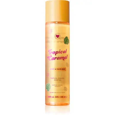 I Heart Revolution Tropical Caramel Body an Hair Mist spray parfumat pentru corp și păr pentru femei 236 ml