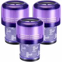 Filtru de aspirator NewEvo pentru Dyson, 3 bucati, compatibil cu aspiratorul Dyson V11 V15 SV14, Lavabil, Violet - NewEvo