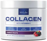 Colagen cu vitamina C, fructe de pădure, 200 g, HS Labs